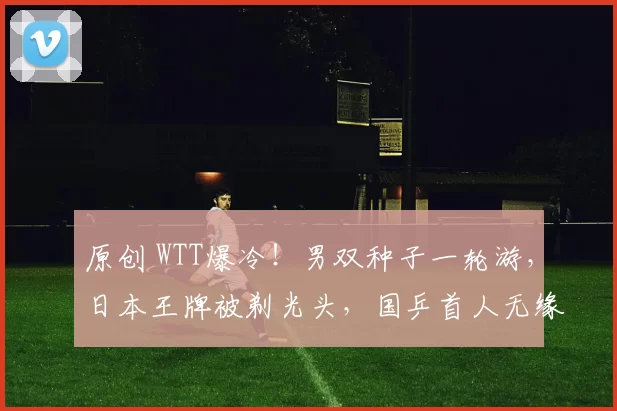 原创 WTT爆冷!男双种子一轮游,日本王牌被剃光头,国乒首人无缘16强